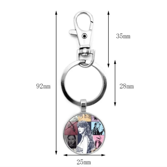 NWOT Taylor Swift Inspired Keychain - Picture 4 of 7